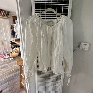 Linenfox - Mila in Milky White XS